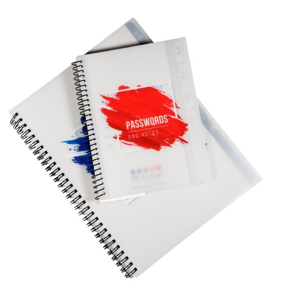 Forget your passwords? Its a time waster! RED MINI PASSWORD BOOK! So awesome! - Picture 4 of 9